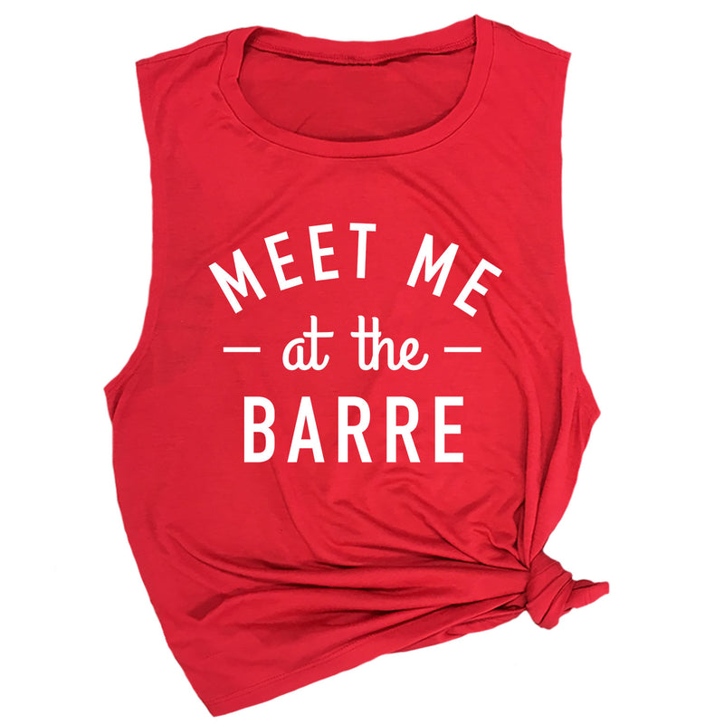 Meet Me at the Barre Muscle Tee