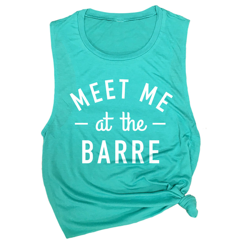 Meet Me at the Barre Muscle Tee