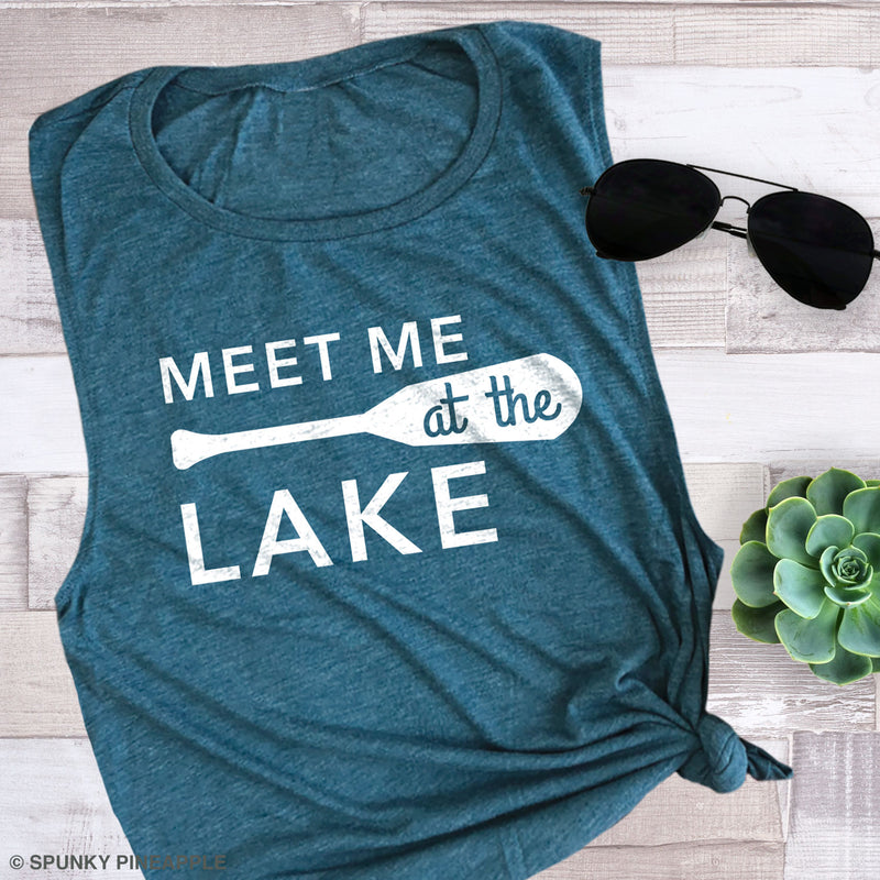 Meet Me at the Lake Muscle Tee