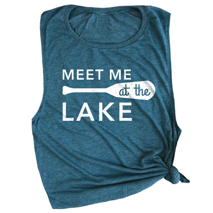 Meet Me at the Lake Muscle Tee