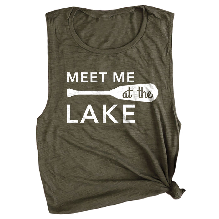 Meet Me at the Lake Muscle Tee