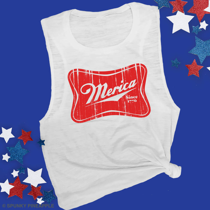 Merica Since 1776 Muscle Tee