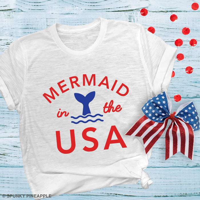 Mermaid in the USA Premium Unisex T-Shirt