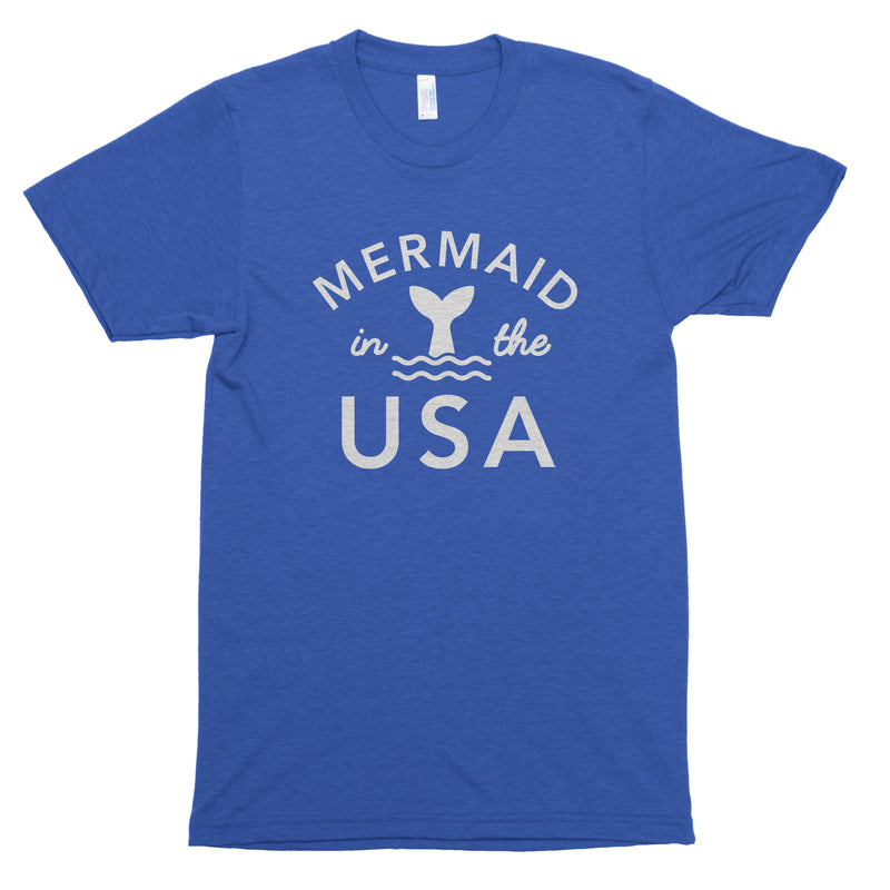 Mermaid in the USA Premium Unisex T-Shirt