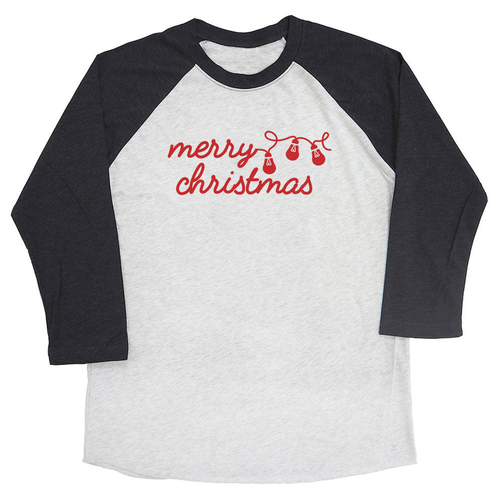 Merry Christmas Raglan Tee