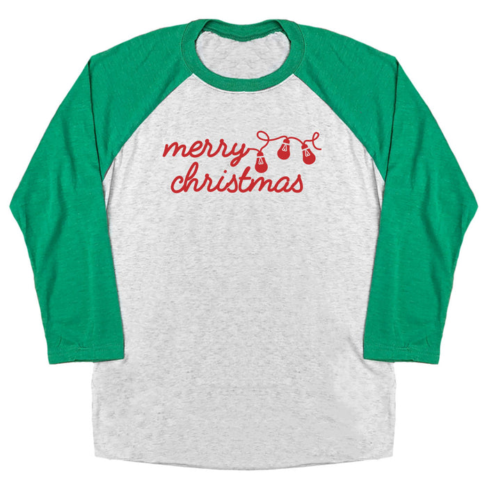 Merry Christmas Raglan Tee