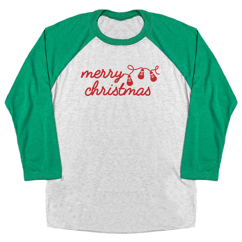 Merry Christmas Raglan Tee