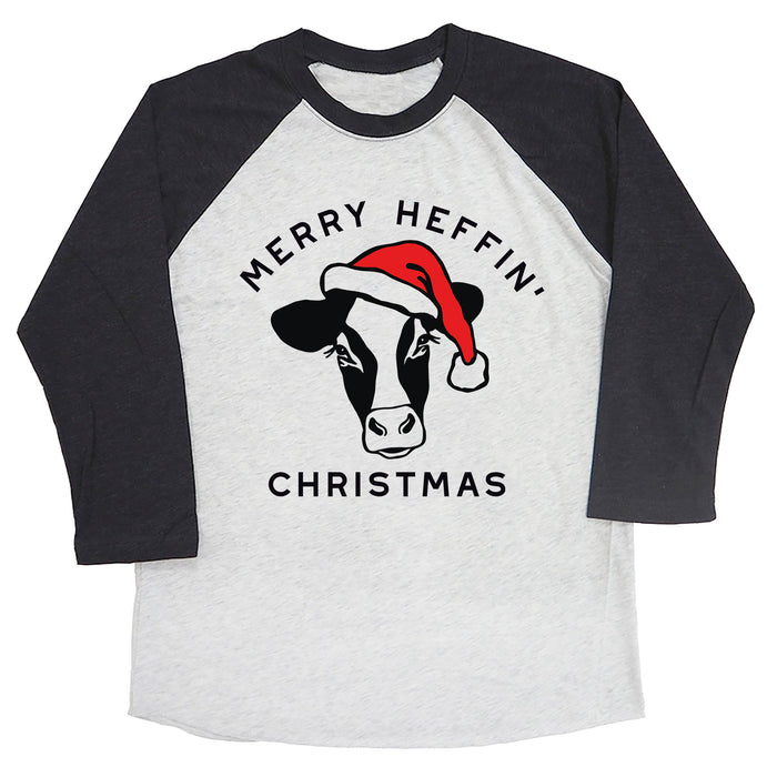 Merry Heffin' Christmas Raglan Tee