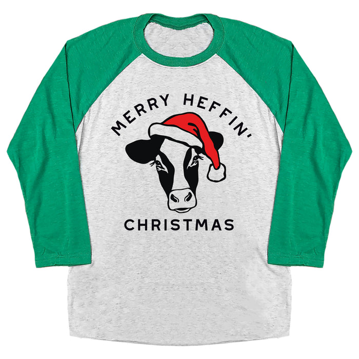 Merry Heffin' Christmas Raglan Tee