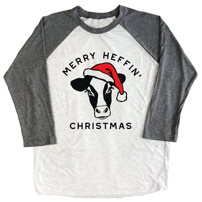 Merry Heffin' Christmas Raglan Tee