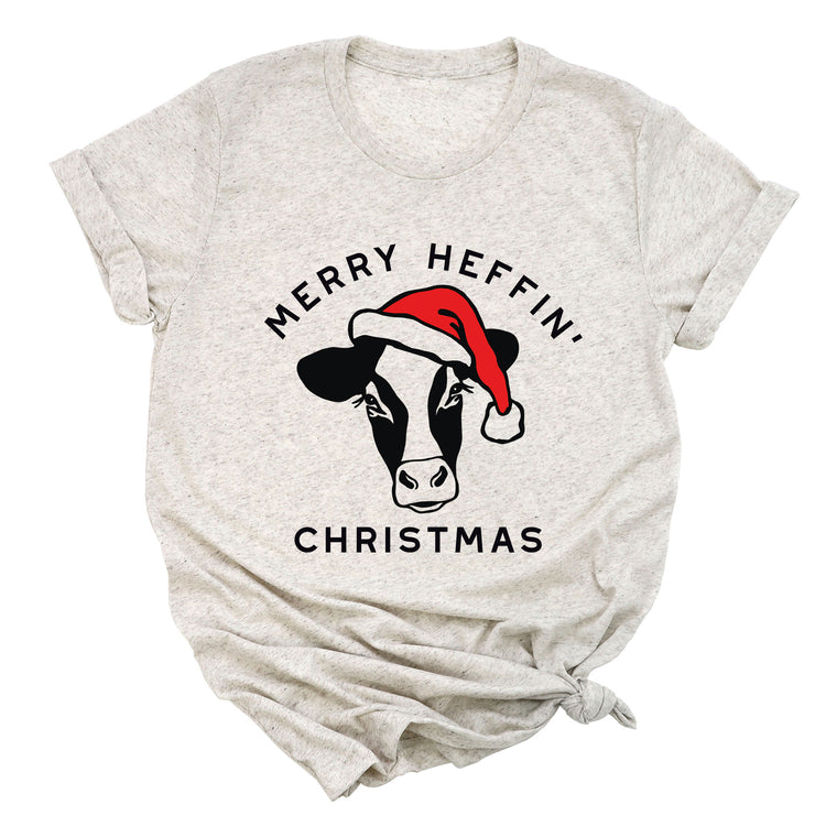 Merry Heffin' Christmas Premium Unisex T-Shirt