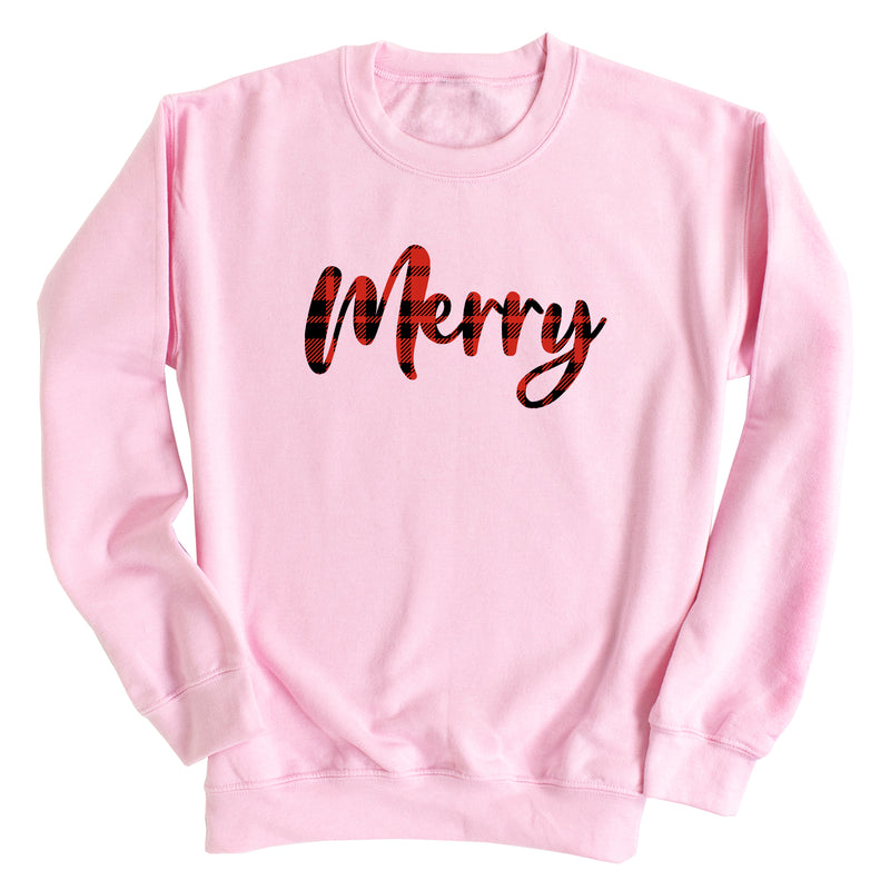Merry (Plaid) Sweatshirt