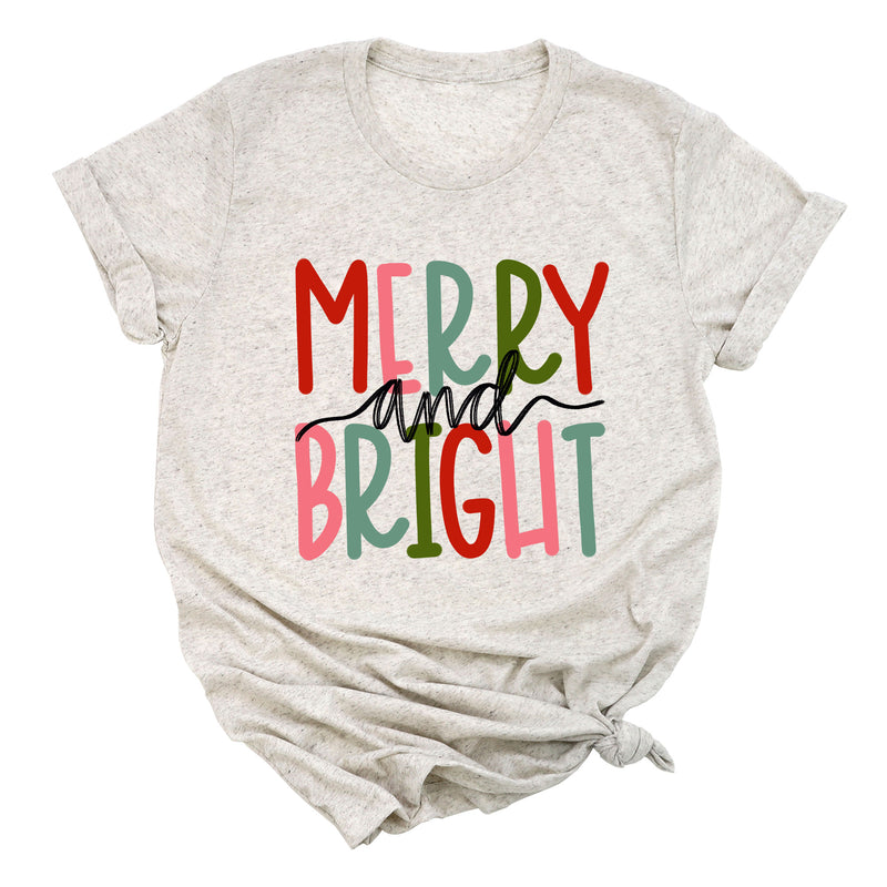 Merry and Bright Premium Unisex T-Shirt