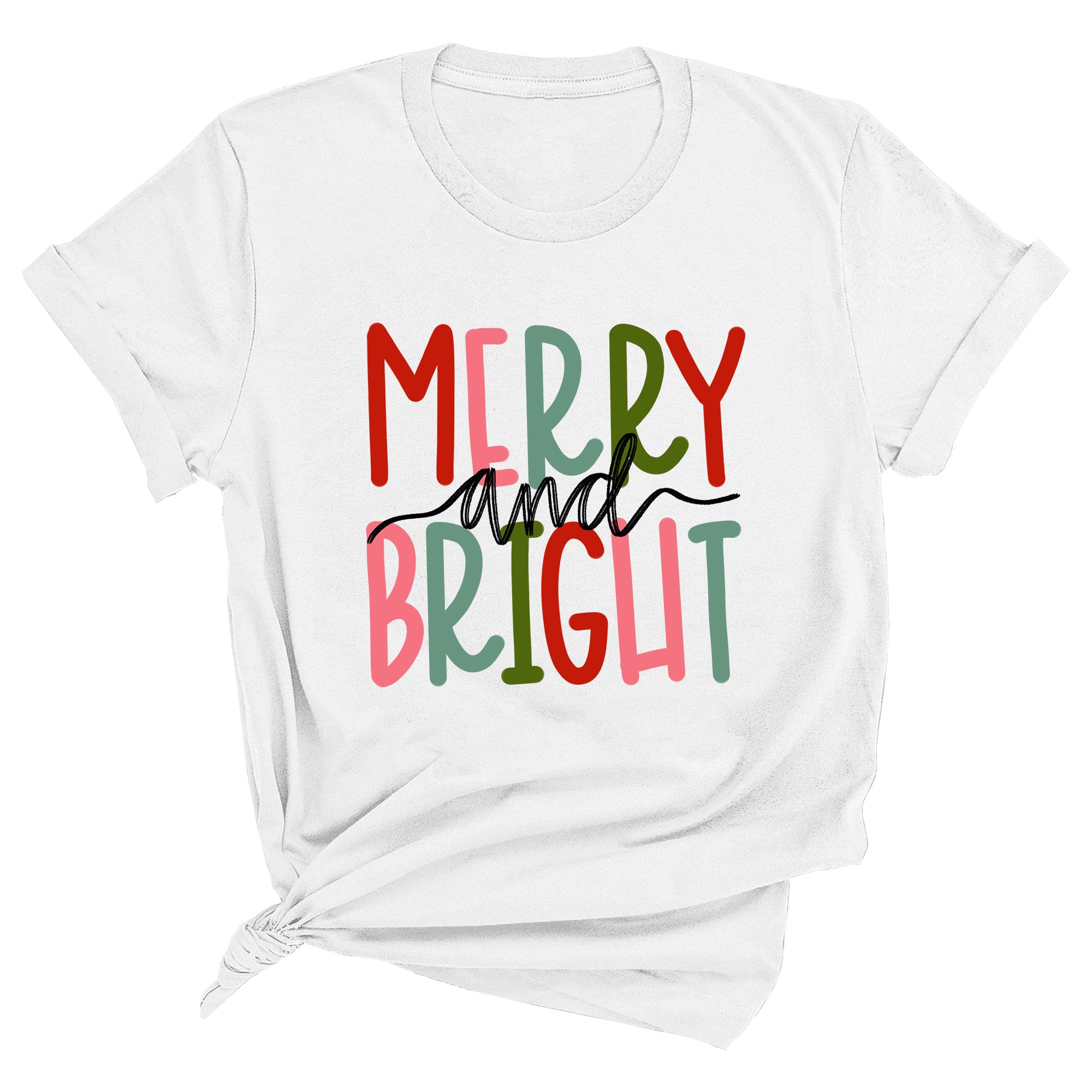 Merry and Bright Premium Unisex T-Shirt