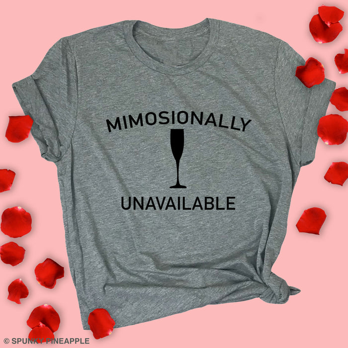 Mimosionally Unavailable Premium Unisex T-Shirt