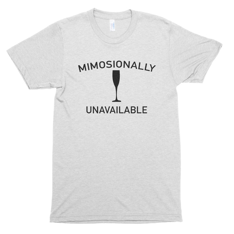 Mimosionally Unavailable Premium Unisex T-Shirt