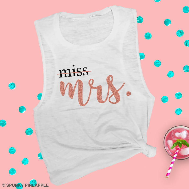 Miss to Mrs Honeymoon Shirts for Women