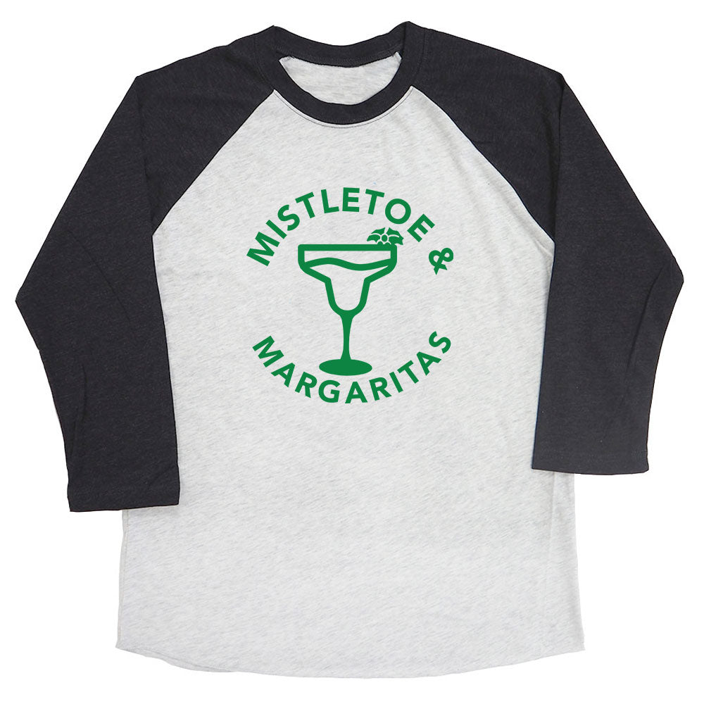 Mistletoe & Margaritas Raglan Tee