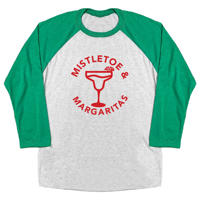 Mistletoe & Margaritas Raglan Tee