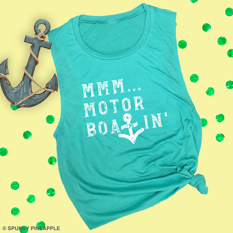 Mmm... Motor Boatin' Muscle Tee