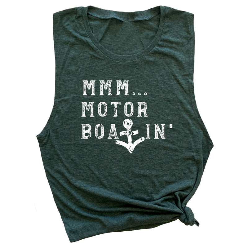 Mmm... Motor Boatin' Muscle Tee