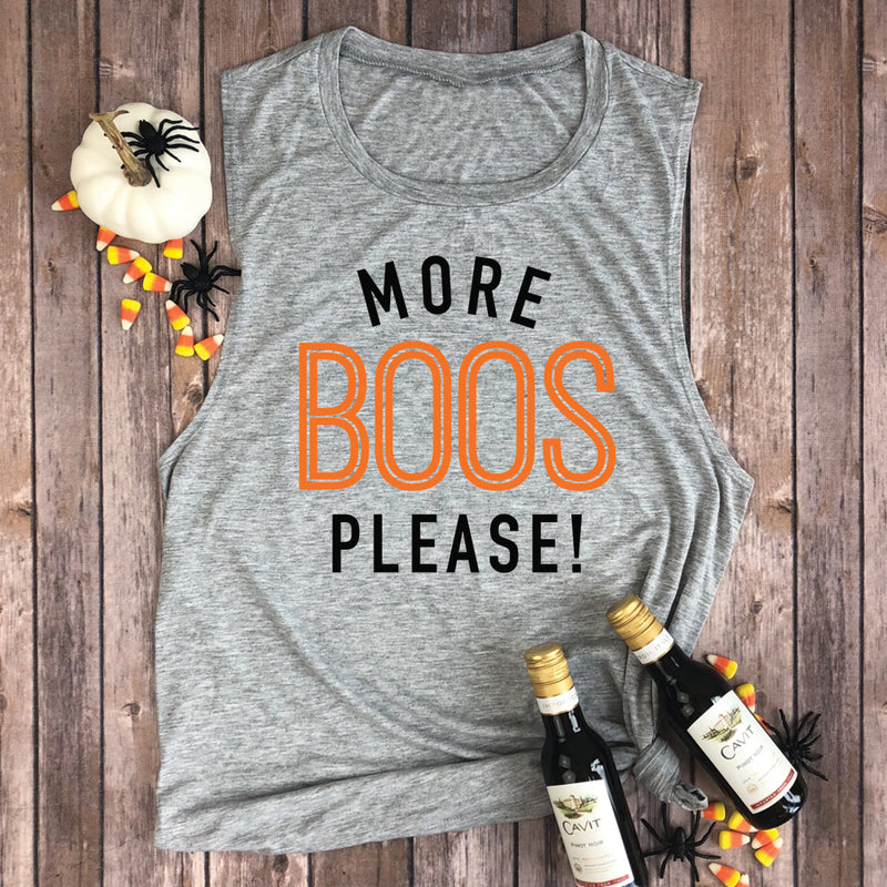 More Boos Please Muscle Tee