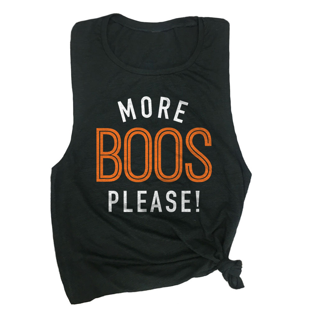 More Boos Please Muscle Tee
