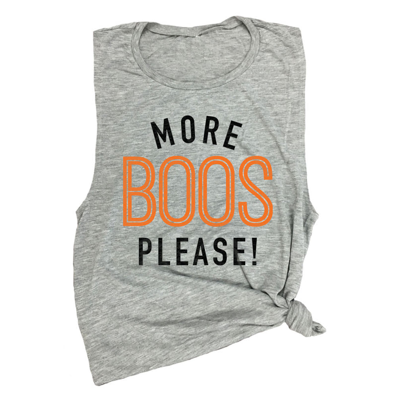 More Boos Please Muscle Tee