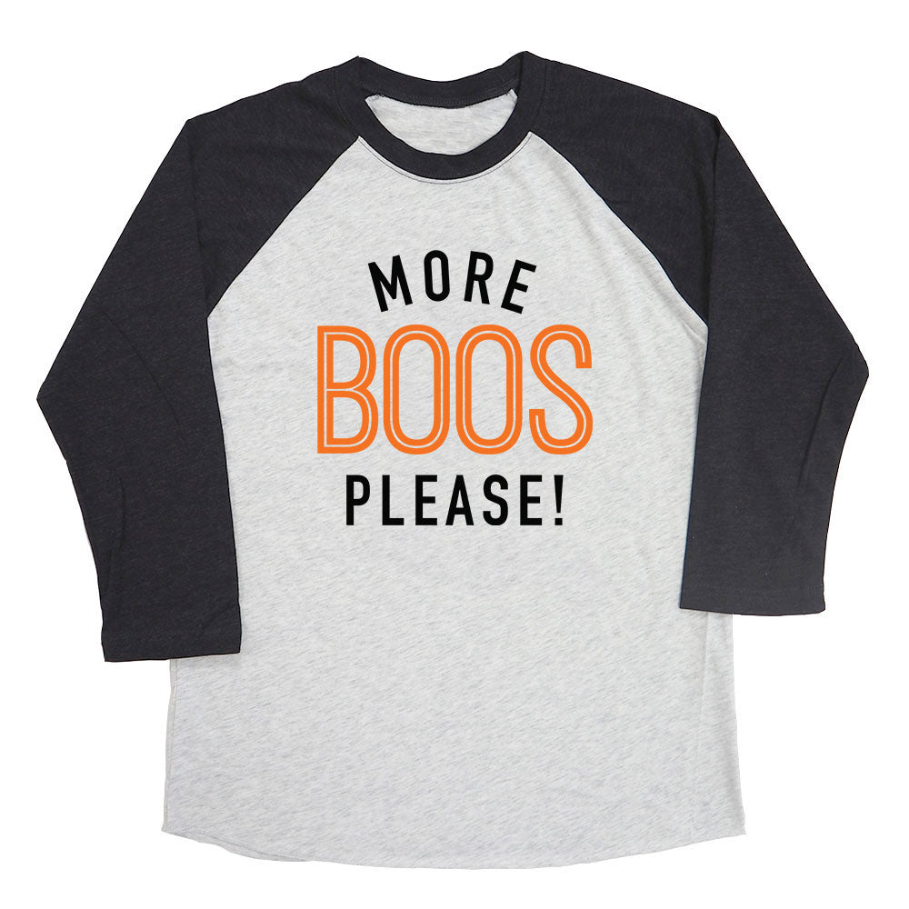 More Boos Please Raglan Tee