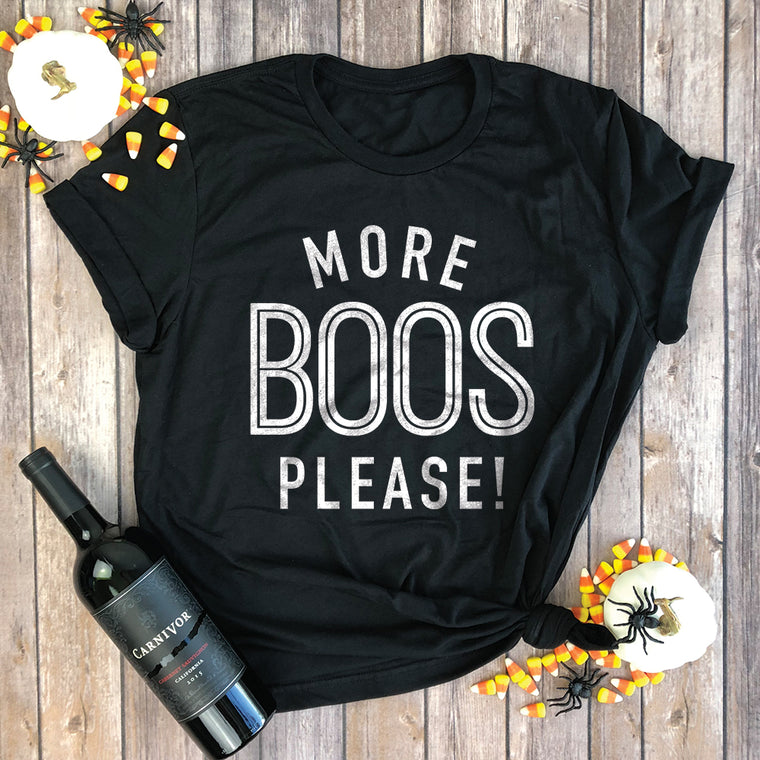 More Boos Please Premium Unisex T-Shirt