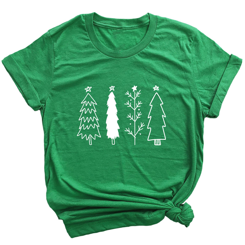 Multi Christmas Trees Premium Unisex T-Shirt