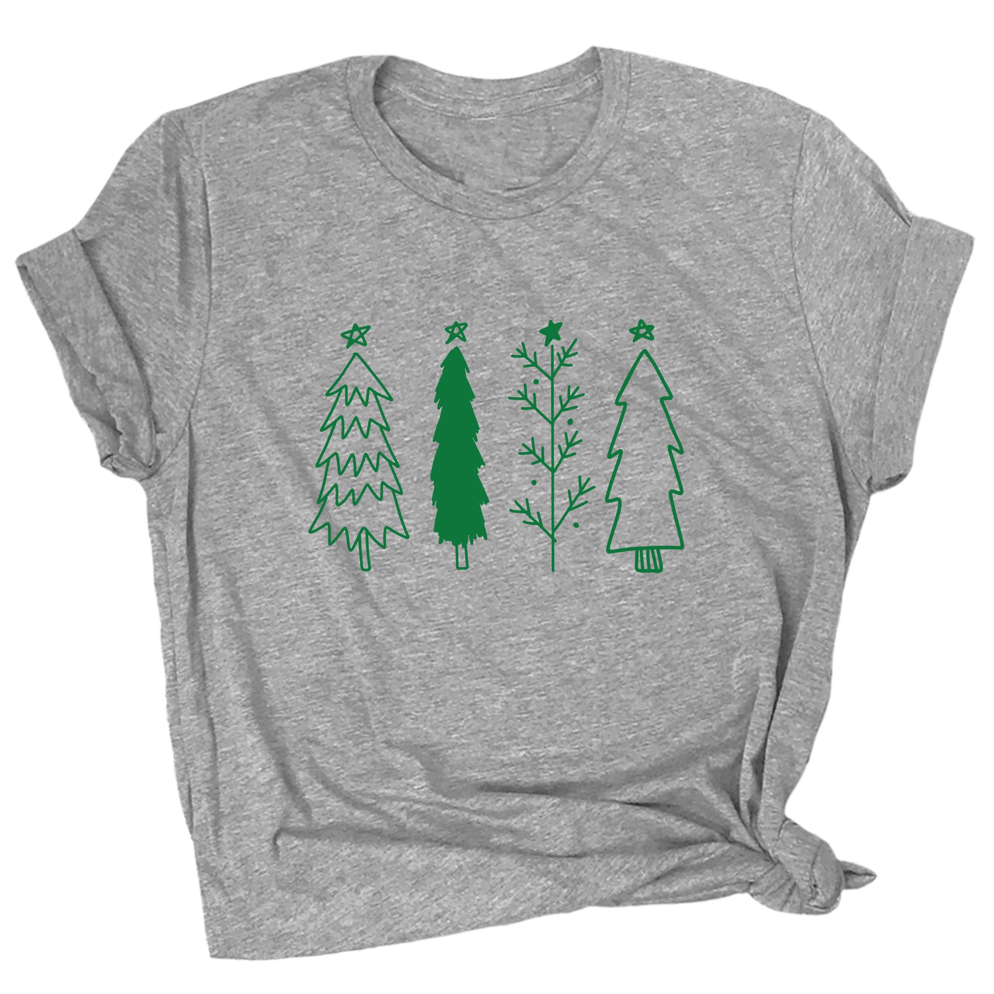 Multi Christmas Trees Premium Unisex T-Shirt