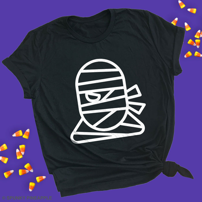 Mummy Halloween Character Premium Unisex T-Shirt