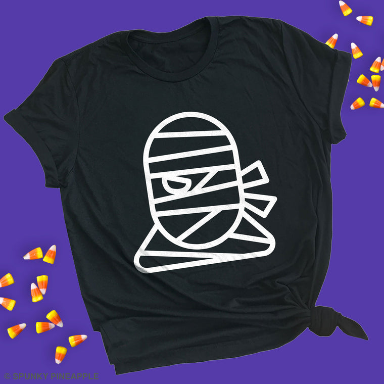 Mummy Halloween Character Premium Unisex T-Shirt