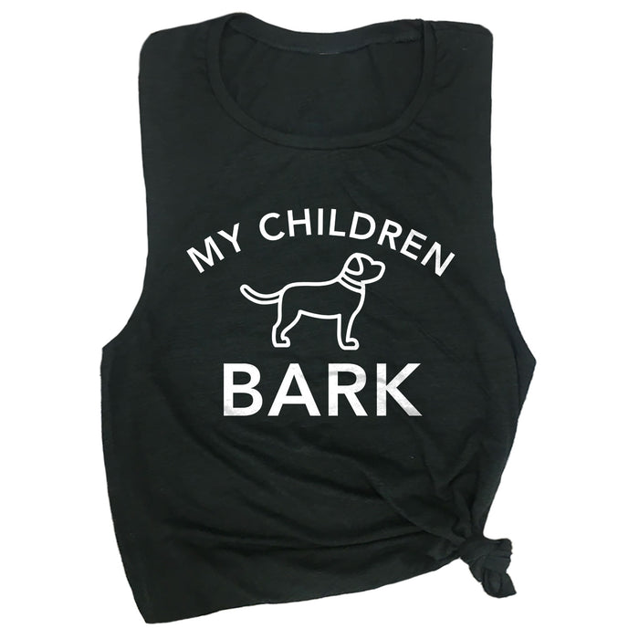 My Children Bark Muscle Tee