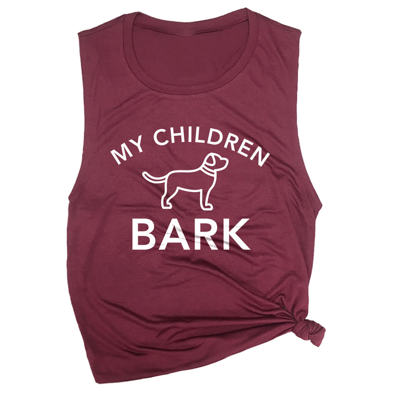 My Children Bark Muscle Tee