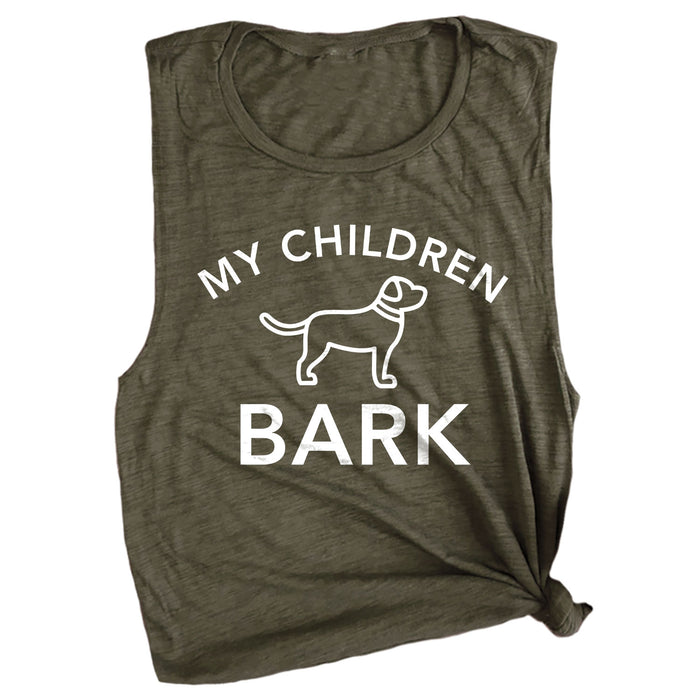 My Children Bark Muscle Tee