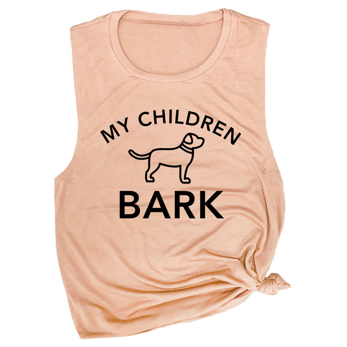 My Children Bark Muscle Tee