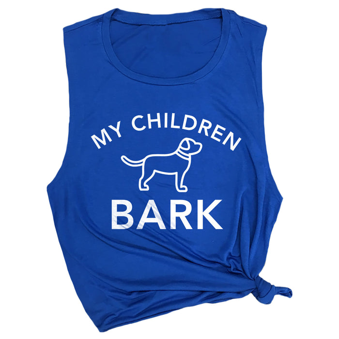 My Children Bark Muscle Tee