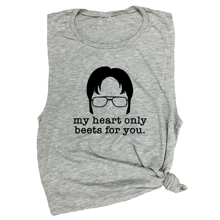 My Heart Only Beets for You Muscle Tee
