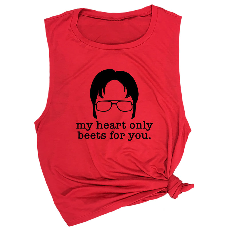 My Heart Only Beets for You Muscle Tee