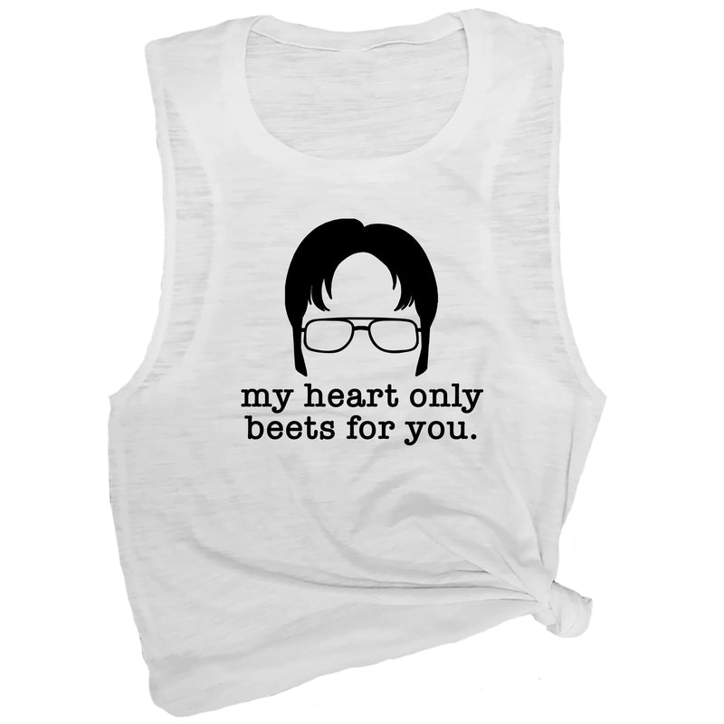 My Heart Only Beets for You Muscle Tee