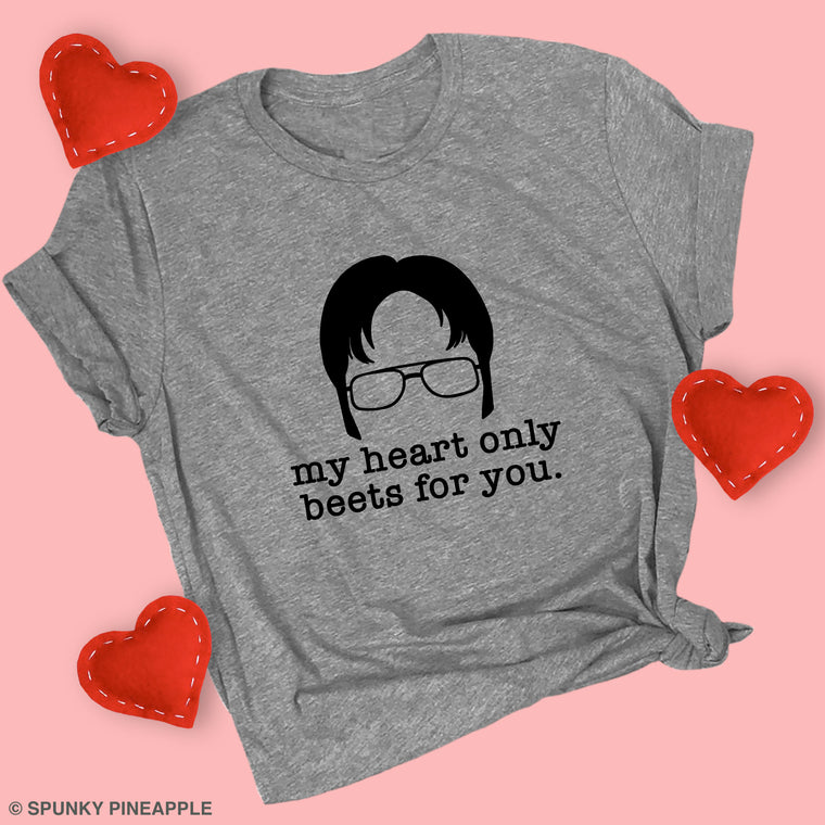 My Heart Only Beets for You Premium Unisex T-Shirt