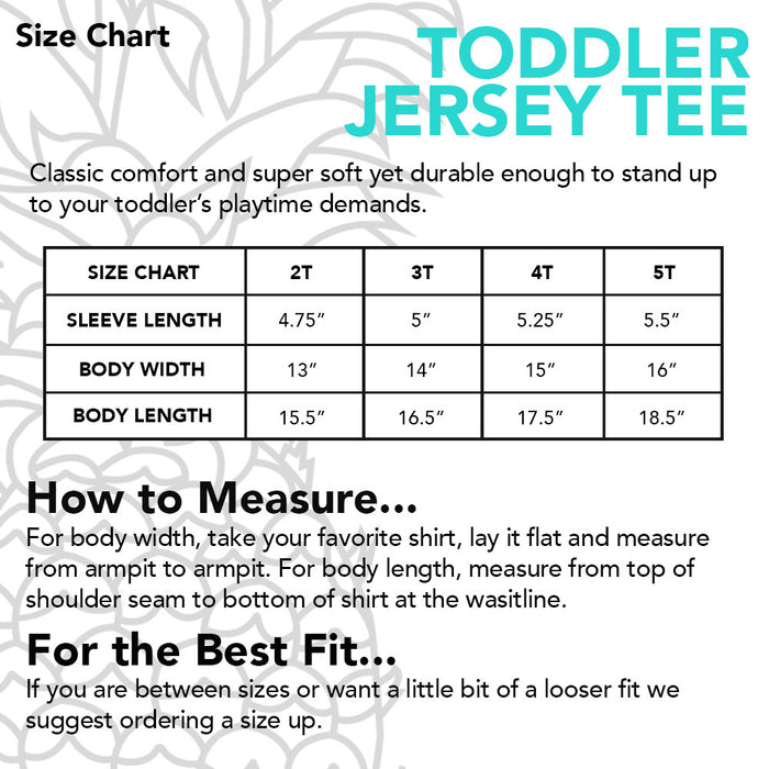 Monster Toddler Jersey Tee