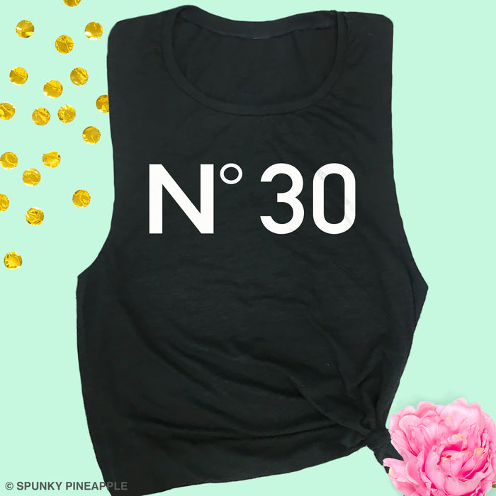 No 30 Cute 30th Birthday Shirt for women