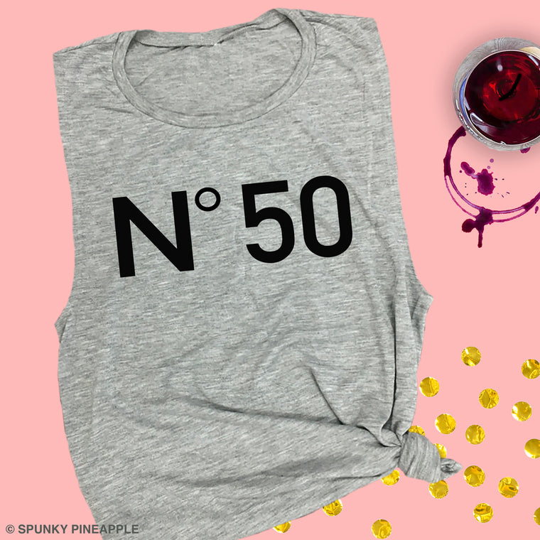 No 50 Muscle Tee