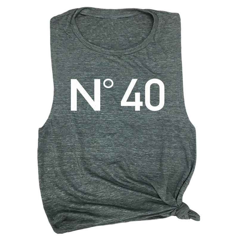 No 40 Muscle Tee