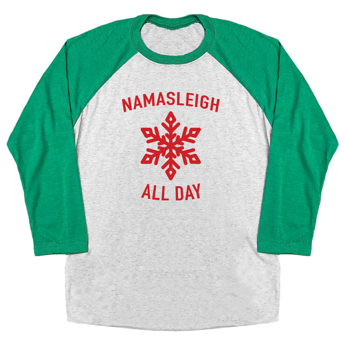 Namasleigh All Day Raglan Tee