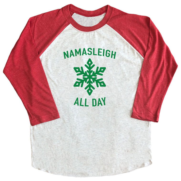 Namasleigh All Day Raglan Tee