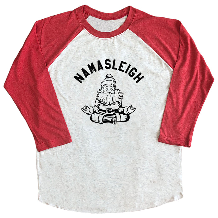 Namasleigh (Santa) Raglan Tee